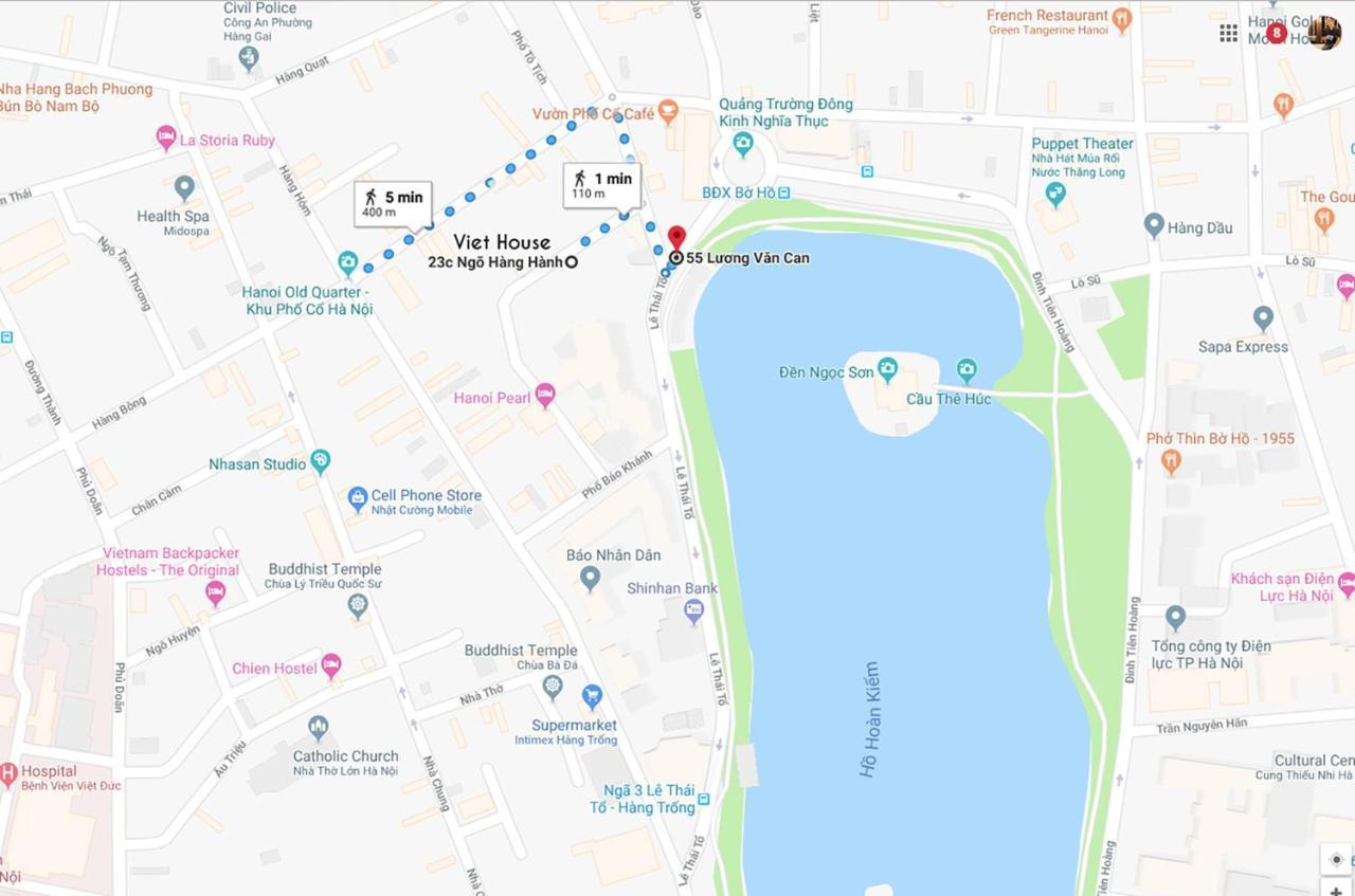 Viethome-Doorstep To Hoan Kiem Lake Ханой Екстер'єр фото